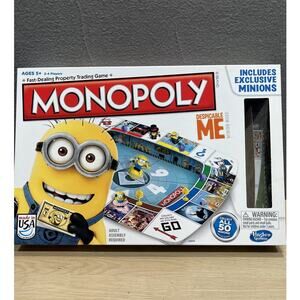 Monopoly Despicable Me Hasbro Gaming 2013 Kids Minions Nom Nom Tom Read